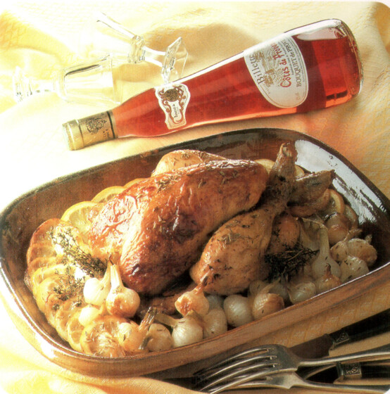 Poulet froid au citron et au cumin