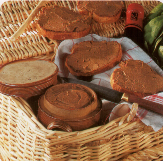 Tartines de foie de volaille