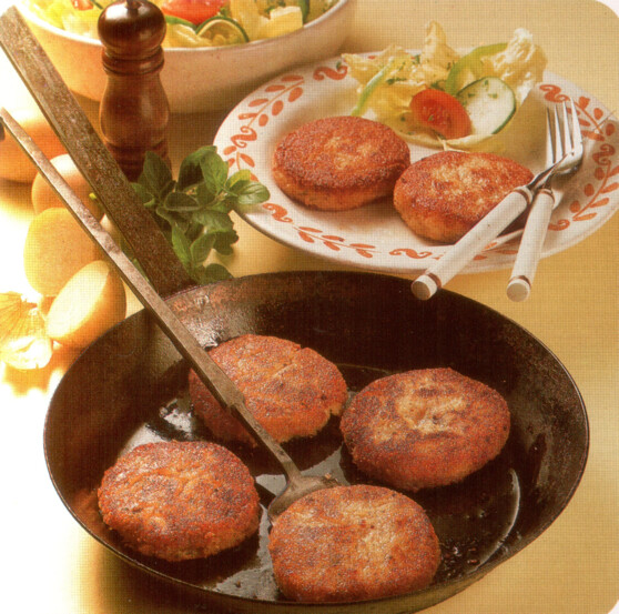 Croquettes de thon aux oignons