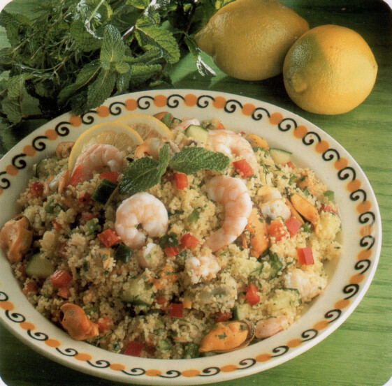 Taboulé aux fruits de mer