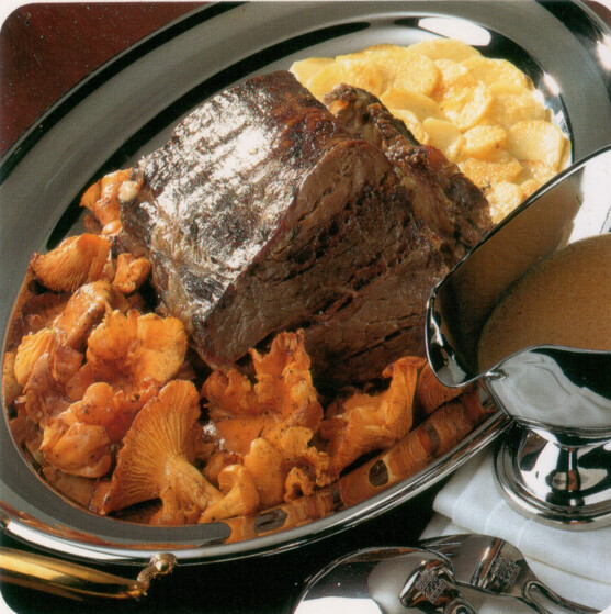 Cœur de filet sauce venaison