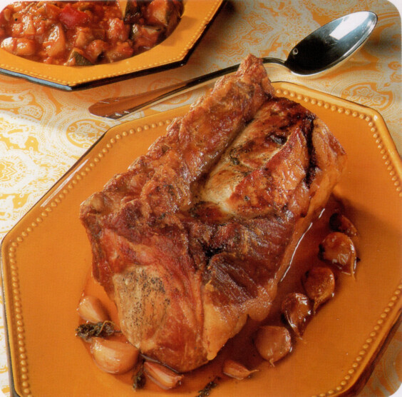Carré de porc à l'ancienne