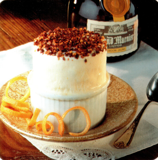 Soufflé glacé au Grand-Marnier