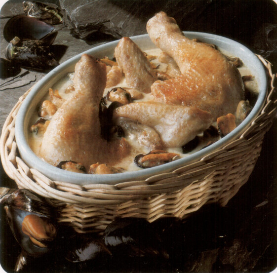 Poulet aux moules