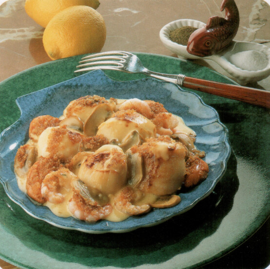 Coquilles Saint-Jacques à la nantaise