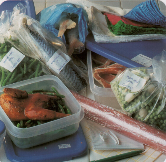 Emballage des produits à congeler