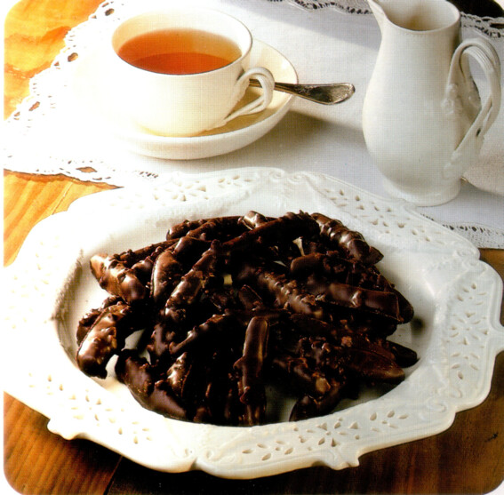 Orangettes au chocolat