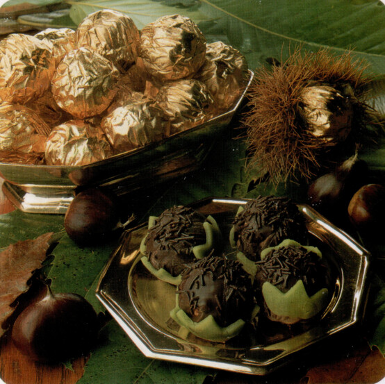 Truffes aux châtaignes